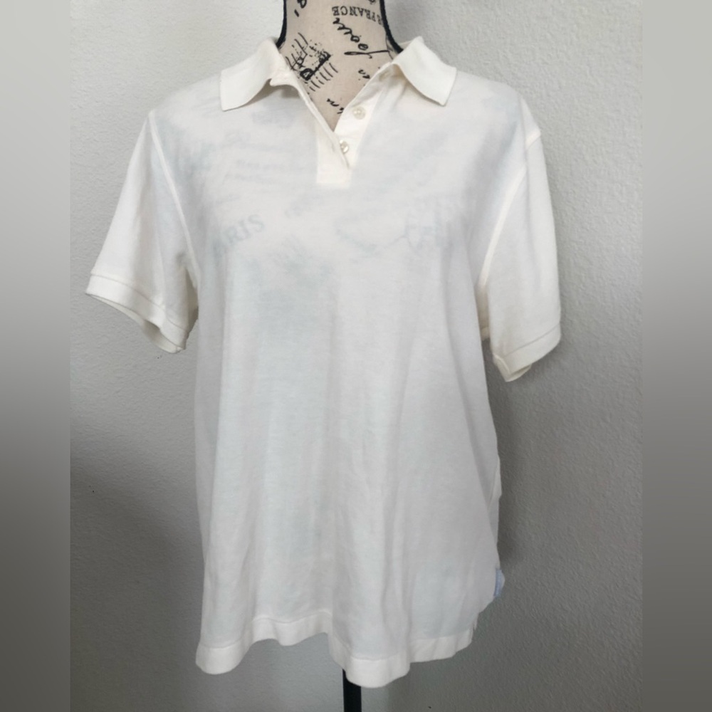 Nike White Polo Shirt Classic Design Kids 12-14